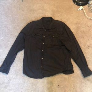 Slim fit tru religion button down